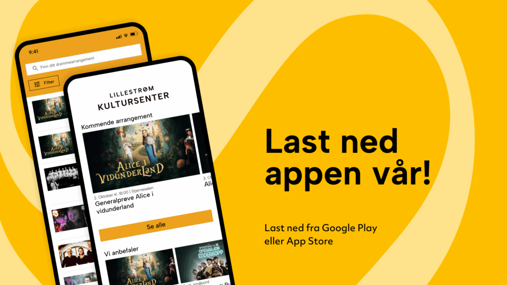 Last ned vår app