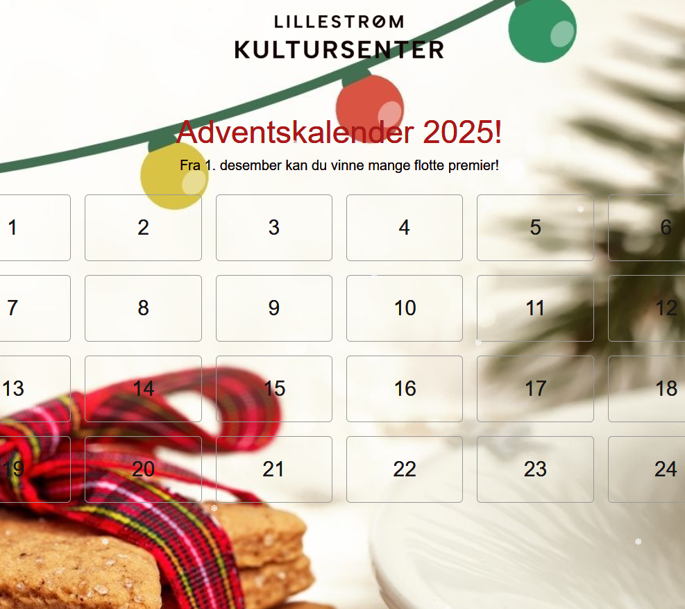 Delta i vår adventskalender!