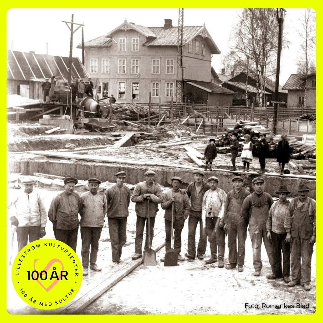 Historisk fotoutstilling på Stjerneplassen utenfor Lillestrøm Kultursenter fra 12. mars til 25. mai